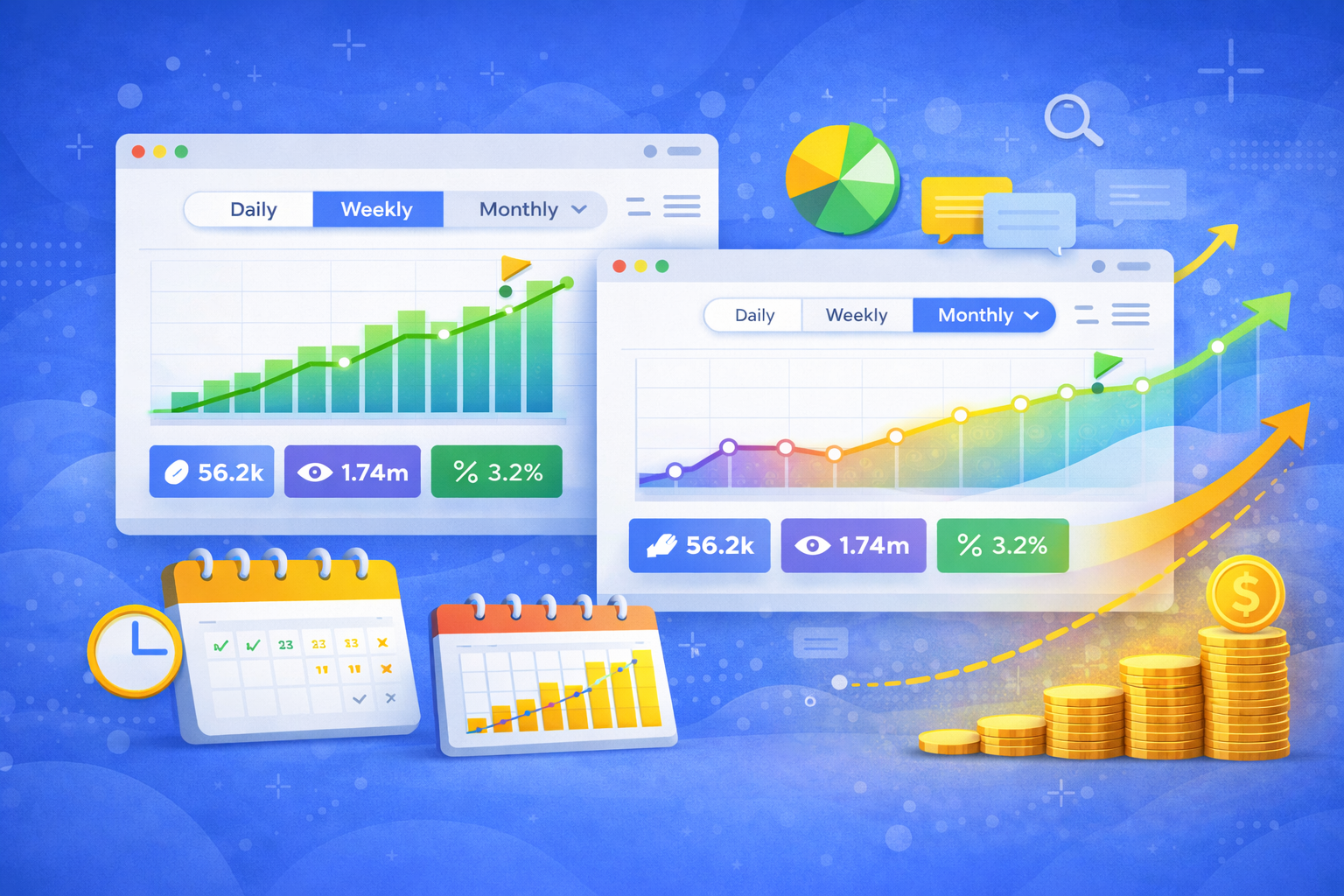 Google Search Console Reports Update Weekly And Monthly Views